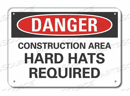 OEM#: LCU4-0548-NP_10X7ЗНАК ОПАСНОСТИ 10 Ш X 7 В ТОЛЩИНА 0,055 от Lyle Signs Inc.