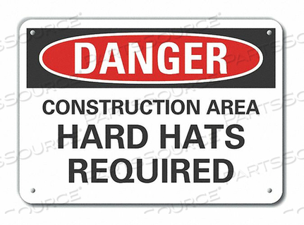 OEM#: LCU4-0548-NA_10X7ЗНАК ОПАСНОСТИ 10 Ш X 7 В ТОЛЩИНА 0,040 от Lyle Signs Inc.