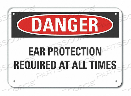 OEM#: LCU4-0549-NP_14X10ЗНАК ОПАСНОСТИ 14 Ш X 10 В ТОЛЩИНА 0,055 от Lyle Signs Inc.