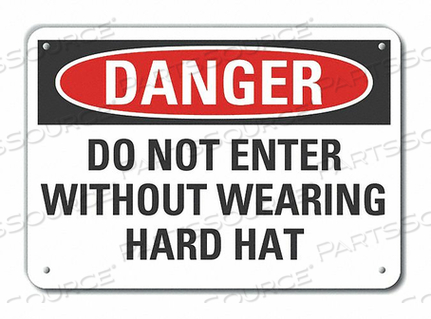 ЗНАК ОПАСНОСТИ 10 Ш X 7 В 0,055 ТОЛЩИНА