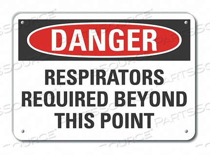 OEM#: LCU4-0567-NP_10X7ЗНАК ОПАСНОСТИ 10 Ш X 7 В ТОЛЩИНА 0,055 от Lyle Signs Inc.