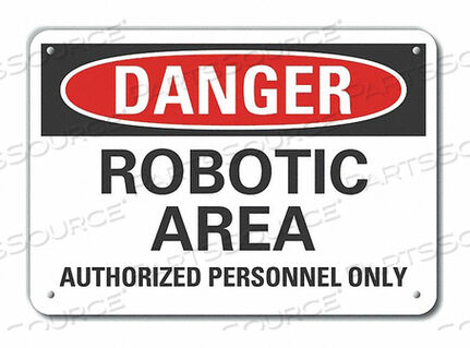 OEM#: LCU4-0568-NP_14X10ЗНАК ОПАСНОСТИ 14 Ш X 10 В ТОЛЩИНА 0,055 от Lyle Signs Inc.