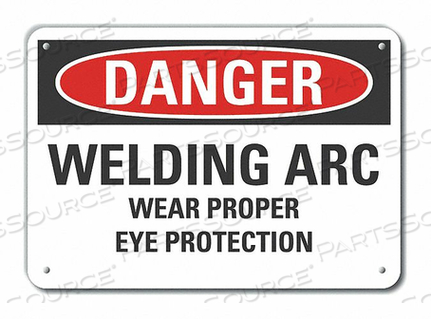 OEM#: LCU4-0570-NP_14X10DANGER SIGN 14 W X 10 H 0.055 THICK by Lyle Signs Inc.