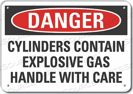 OEM#: LCU4-0631-RA_14X10ЗНАК ОПАСНОСТИ 14 Ш X 10 В ТОЛЩИНА 0,040 от Lyle Signs Inc.