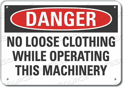 OEM#: LCU4-0633-RA_10X7ЗНАК ОПАСНОСТИ 10 Ш X 7 В ТОЛЩИНА 0,040 от Lyle Signs Inc.