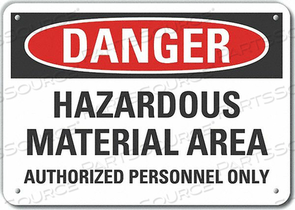 OEM#: LCU4-0643-NP_14X10ЗНАК ОПАСНОСТИ 14 Ш X 10 В ТОЛЩИНА 0,055 от Lyle Signs Inc.