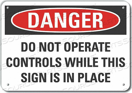 OEM#: LCU4-0647-RA_10X7ЗНАК ОПАСНОСТИ 10 Ш X 7 В ТОЛЩИНА 0,040 от Lyle Signs Inc.