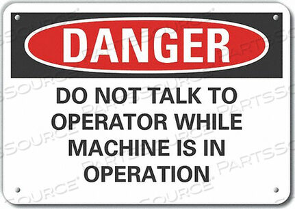 OEM#: LCU4-0654-NP_10X7ЗНАК ОПАСНОСТИ 10 Ш X 7 В ТОЛЩИНА 0,055 от Lyle Signs Inc.