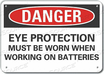 OEM#: LCU4-0655-RA_14X10ЗНАК ОПАСНОСТИ 14 Ш X 10 В ТОЛЩИНА 0,040 от Lyle Signs Inc.