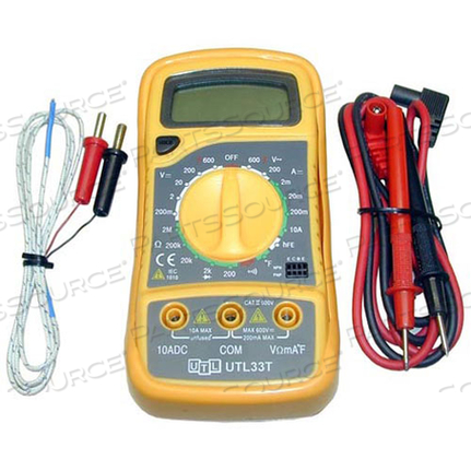 ЦИФРОВОЙ ИЗМЕРИТЕЛЬ С ТЕМПЕРАТУРОЙ