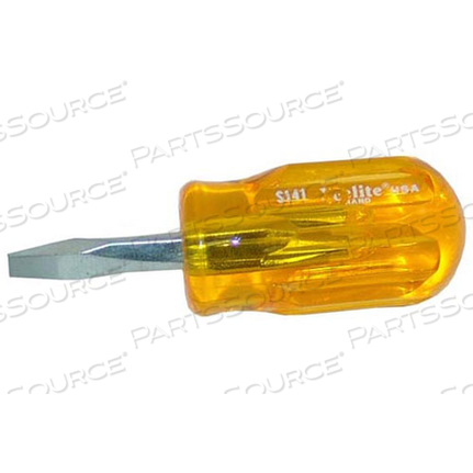 SCREWDRIVER, STUBBY - FLAT
