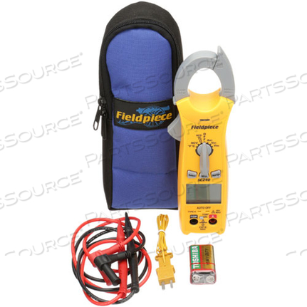 MINI CLAMP METER W/ TEMPERATURE