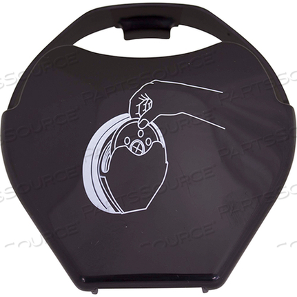 ЧЕРНАЯ МАЛЕНЬКАЯ ДЕРЖАТЕЛЬНАЯ ЧАСТЬ КРЫШКИ