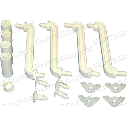 КОМПЛЕКТ КРЕПЕЖНЫХ ИЗДЕЛИЙ, ТРАДИЦИОННЫЙ ДИФФУЗОР БЕЛЫЙ