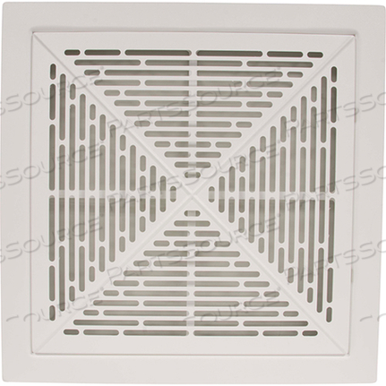 БЕЛЫЙ ВОЗВРАТНЫЙ ВОЗДУХ, БЕЗ ФИЛЬТРА/ХОМУТА (B.F)