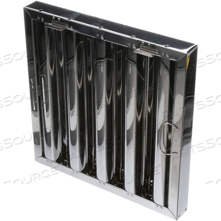 ФИЛЬТР КАПОТ, ТИП 6, Н/С, 16X16 С КРОНШТЕЙНОМ BTM