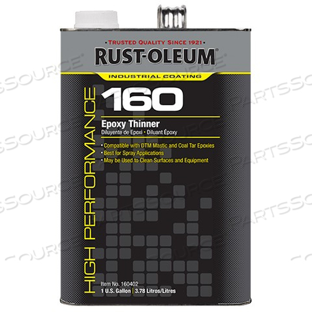 160402 RUST-OLEUM THINNER, 1 GAL, EPOXY