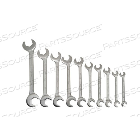 3782 НАБОР ГАЕЧНЫХ КЛЮЧЕЙ WILLIAMS 10 ШТ., SAE, ДВУХСТОРОННИЕ,