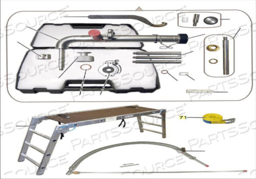 OEM#: 10399356005 ПЛАТФОРМА ДЛЯ КОМПЛЕКТА РЕМНЕЙ БЕЗОПАСНОСТИ от Siemens Medical Solutions