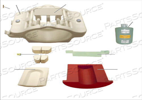 OEM#: 10496485Комплект боковых подушек TXRX CP HEAD от Siemens Medical Solutions