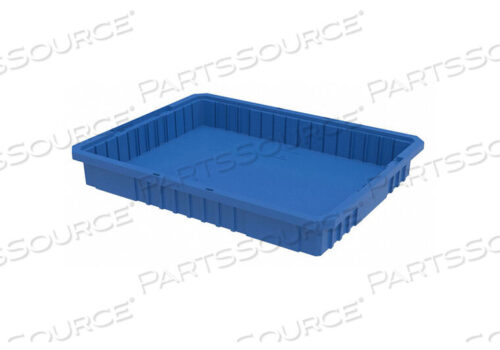 OEM#: 33223BLUED5442 РАЗДЕЛИТЕЛЬНАЯ КОРОБКА 22-1/2X17-3/8X3-1/8 В СИНЕМ ЦВЕТЕ от Akro-Mils / Myers Industries, Inc.