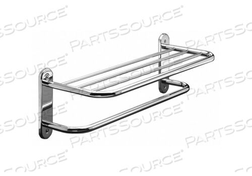 ПОЛОТЕНЦЕВАЯ ПОЛКА ХРОМ 8-1/2X20-1/8X9 ДЮЙМОВ