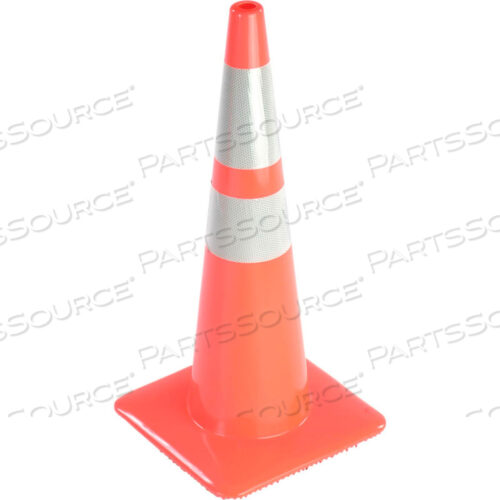 28 ДОРОЖНЫЙ КОНУС, СВЕТООТРАЖАЮЩИЙ, ОРАНЖЕВЫЙ, 5 ФУНТОВ