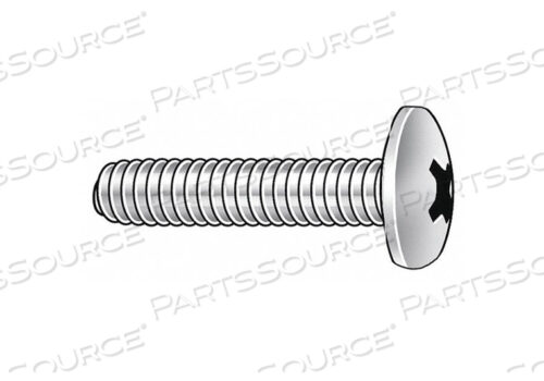 OEM#: U51862.025.0037MACH SCR TRUSS 1/4-20X3/8 L PK50 by Fabory