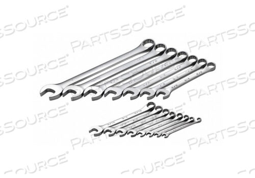 OEM#: 86255КОМБИНИРОВАННЫЙ НАБОР КЛЮЧЕЙ ДЛЯ ПОЛИРОВКИ 1/4-1 ДЮЙМ. 15 шт. от SK Professional Tools