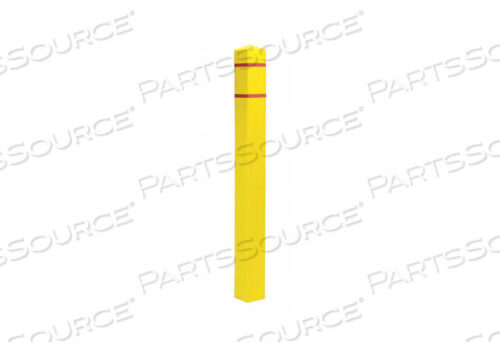 OEM#: SQ455YRЧЕХОЛ ДЛЯ СТОЛБИКА, 4-1/2 ДИАМ. X 55H, ЖЕЛТЫЙ С КРАСНОЙ ЛЕНТОЙ, КВАДРАТНЫЙ от Post Guard