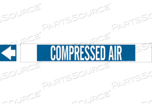 OEM#: 5660-HPHVPIPE MARKR COMPRESSED AIR BL 8 IN ORGRTR от Brady Americas