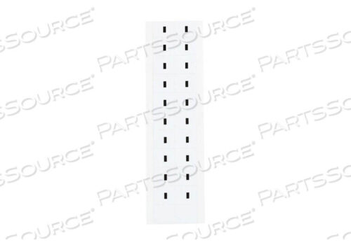 OEM#: 9712-DSH ЦИФРЫ И БУКВЫ ТИРЕ 3/4 ДЮЙМА H от Brady Americas