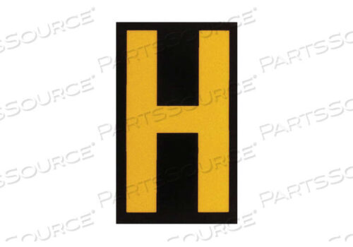 OEM#: 5905-HСВЕТООТРАЖАЮЩИЕ ЦИФРЫ И БУКВЫ H PK25 от Brady Americas