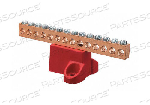 OEM#: GBC2-14GROUND BAR COPPER 14 CIRCUIT 2-14 AWG от NSi Industries