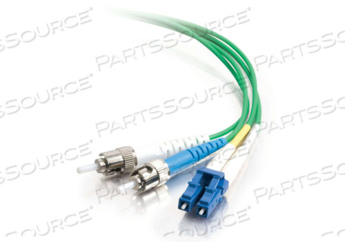 5M LC-ST 9/125 DPX OS1/2 SM FBR-GRN