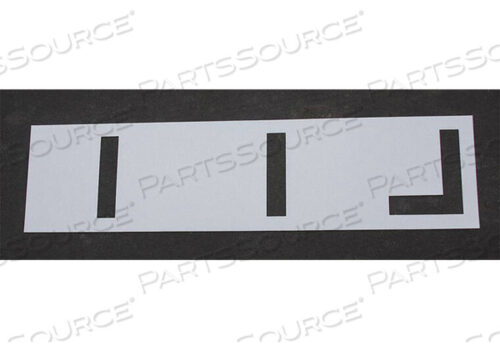 OEM#: STL-108-HASHATHLETIC STENCIL FOOTBALL 24 IN 1/8 от RAE Products & Chemicals Corp.