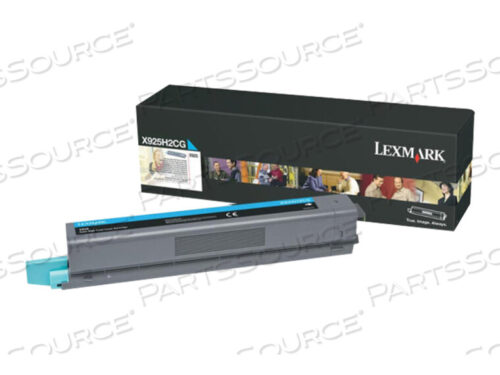 OEM#: X925H2CGTONER CARTRIDGE CYAN от Lexmark