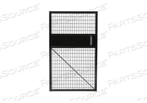 ДВЕРЬ НА ШАРНИРАХ 46 ДЮЙМОВ X 5 ФУТОВ С ПОРОШКОВЫМ ПОКРЫТИЕМ