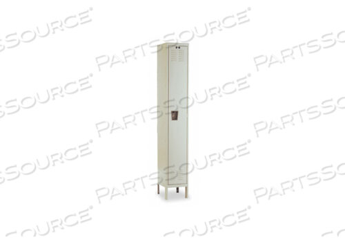 OEM#: U1558-1PTPремиумный шкафчик, одноярусный, 15X15X72 - 1 дверь, готовая к сборке - бежевый от Hallowell