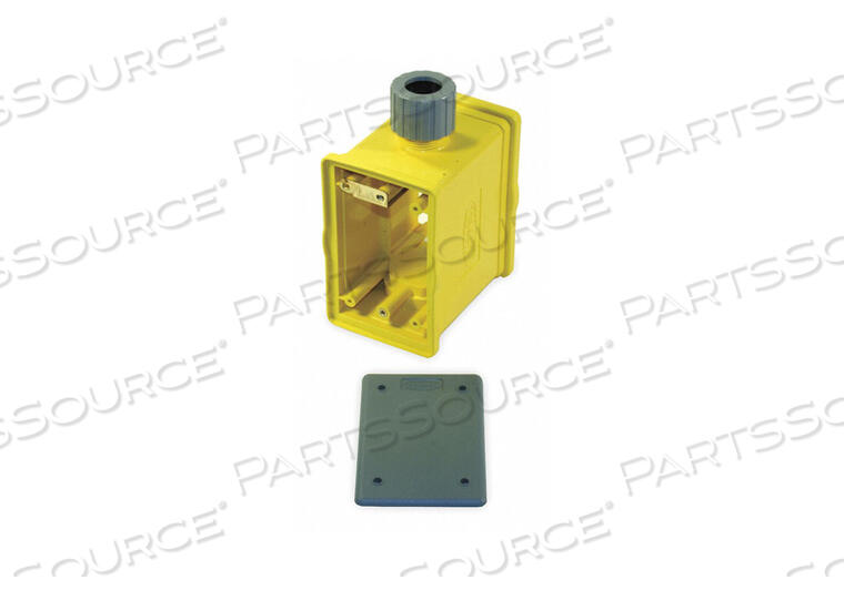 OEM#: HBLPOB1PORTABLE OUTLET BOX 1 INLET 32 CU IN от Hubbell Incorporated, Wiring Device-Kellums