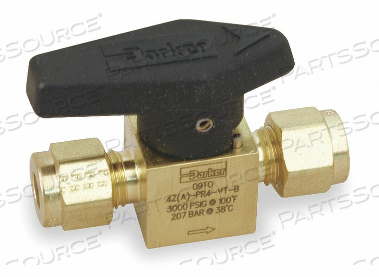 OEM#: 8Z-PR6-VT-BROTARY КЛАПАН 1/2 ДЮЙМА ЛАТУНЬ 1/4 ОБОРОТА от Parker Hannifin Corporation