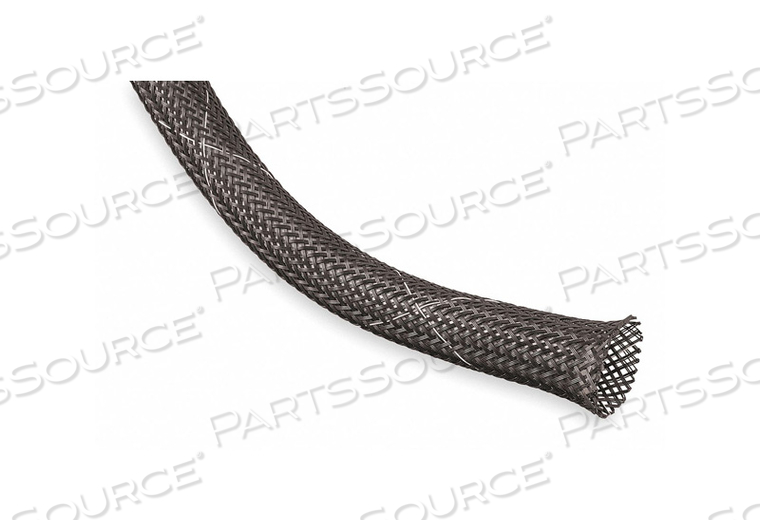 OEM#: FRN0.75TB50ОПЛЕТЕНАЯ РУКАВА 0,750 ДЮЙМА 50 ФУТОВ ЧЕРНАЯ от Techflex