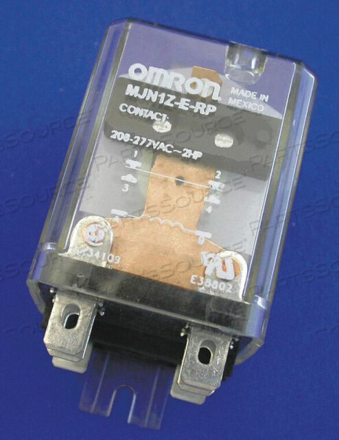OEM#: MJN1Z-E-RP-AC240ФЛАНЕЦ РЕЛЕ 240 В переменного тока 6 КОНТАКТОВ 15A @ 600 В переменного тока от Omron - Electronic Division