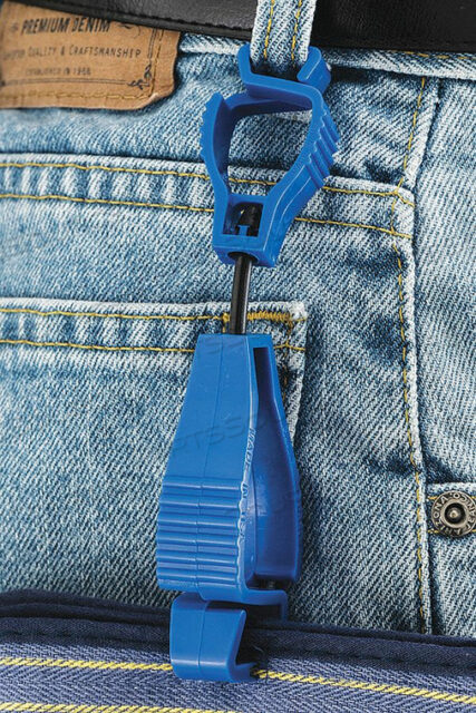 OEM#: 1939BLGLOVE GUARD CLIP BLUE BLANK by Glove Guard