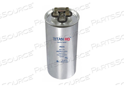 OEM#: PRCFD6075AMOTOR DUAL RUN CAP 60/7.5 MFD 440V ROUND от Titan HD