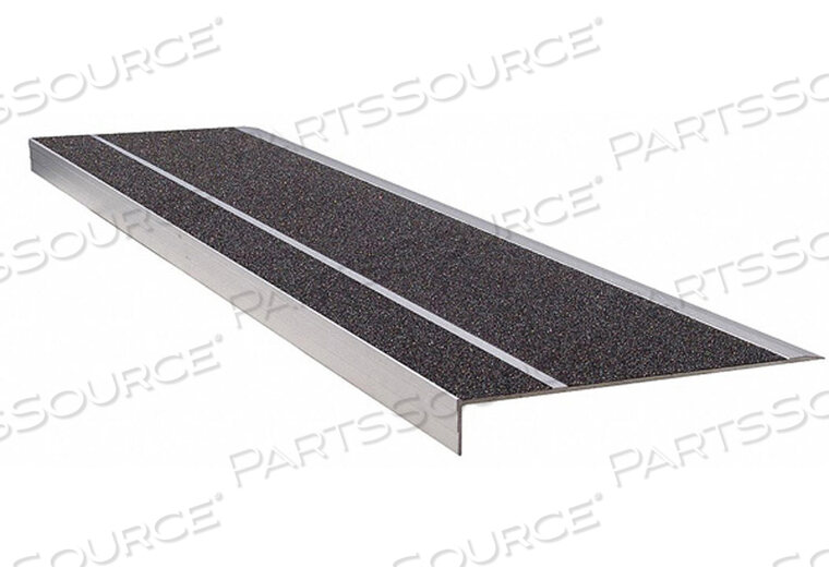 OEM#: 300BLA3-6STAIR TREAD BLACK 42IN W EXTRUDED ALUM by Wooster