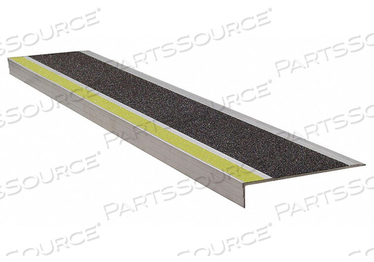 OEM#: 365YB3STAIR TREAD YLW/BLK 36IN W EXTRUDED ALUM от Wooster