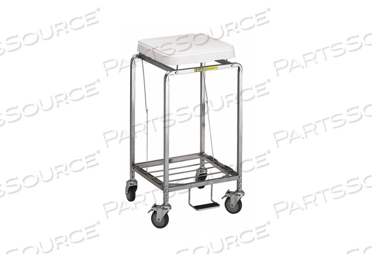 OEM#: 682NBLAUNDRY HAMPER CART 1 COMP GRY 3.5 CU FT от R&B Wire Products, Inc.