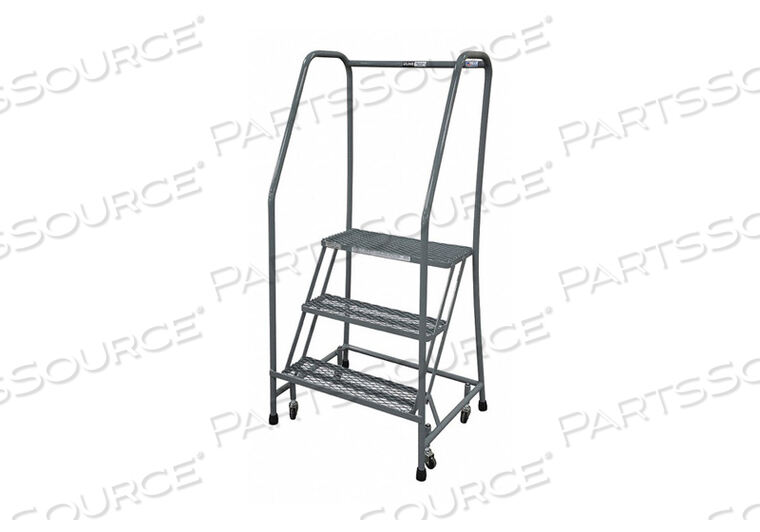 OEM#: 1503R2630A1E10B3C1P6СТАЛЬНАЯ ЛЕСТНИЦА НА КОЛЕСАХ, 60 ДЮЙМОВ, СЕРАЯ, от Cotterman