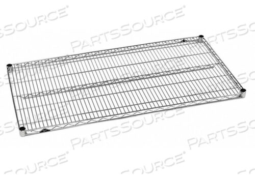 OEM#: 2436NSMETRO SUPER ERECTA 2436NS ПРОВОЛОЧНАЯ ПОЛКА ПРОМЫШЛЕННАЯ, ПОЛИРОВАННАЯ НЕРЖАВЕЮЩАЯ СТАЛЬ, 24 X 36 от Intermetro Industries (Emerson)
